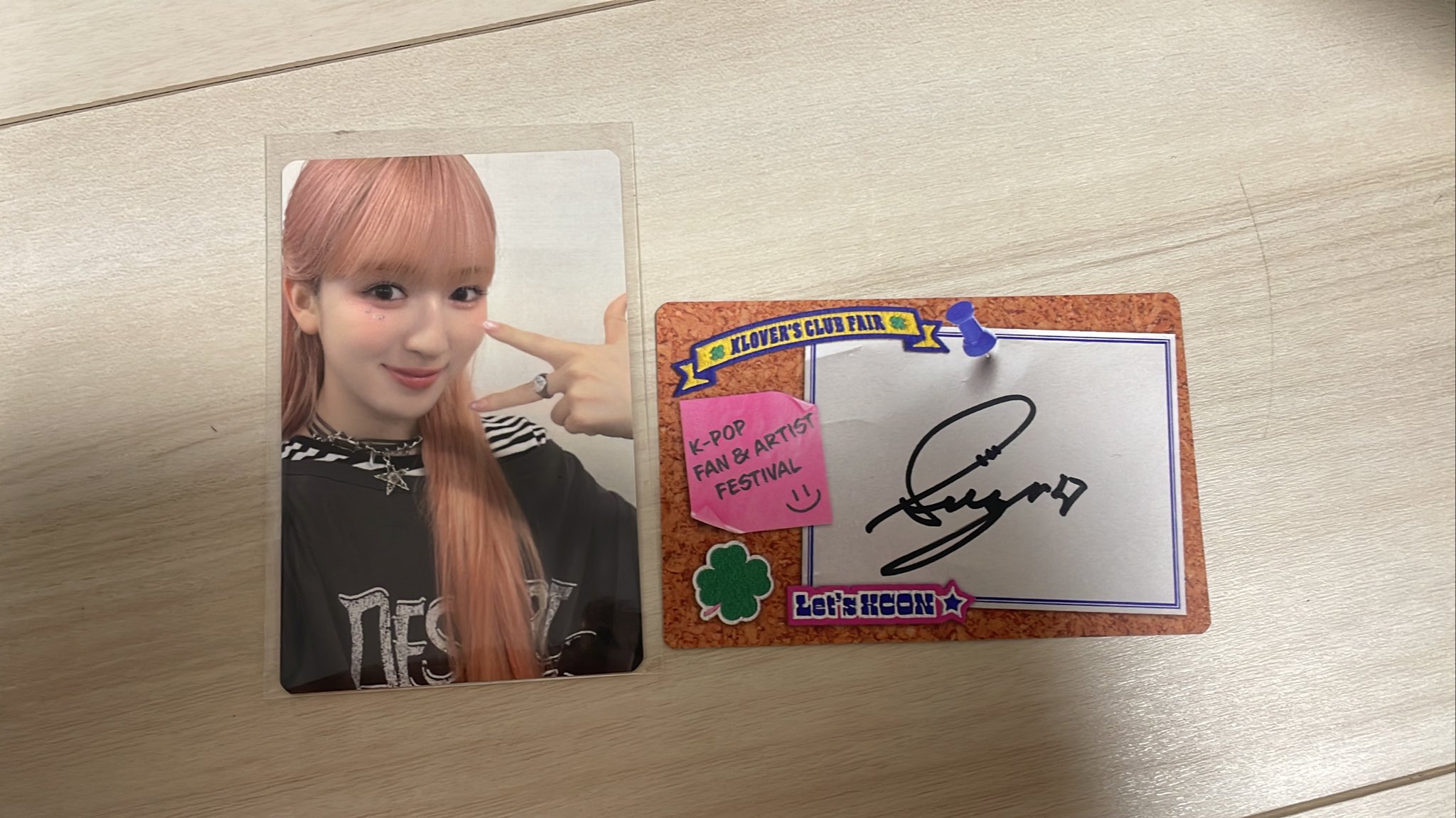 KCON LA 山本すず サイン rena on X: 