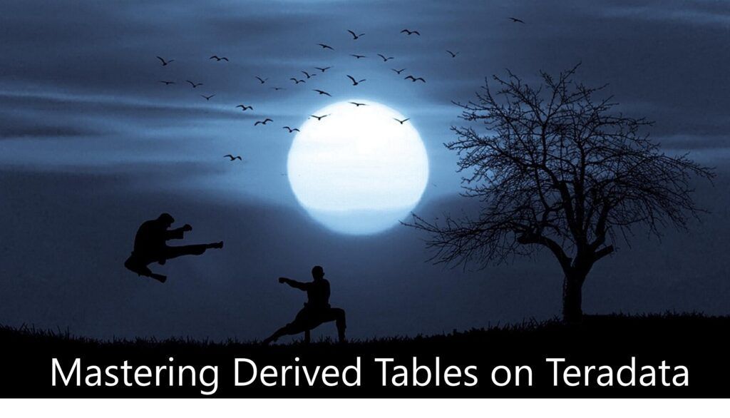 CoffingDW's tweet image. Warning: Learning derived tables can cause sudden career promotions!

coffingdw.com/mastering-deri…

#teradata #intellicloud