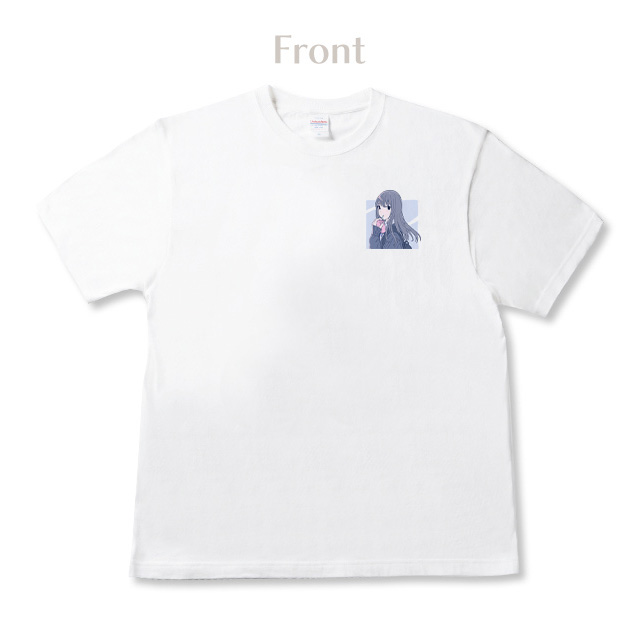 月ノ美兎 ,月ノ美兎(通常) 「追加の新作Tシャツ販売はじまりました! 着てもらえたら嬉しいです! ワンポイント」|和遥キナのイラスト