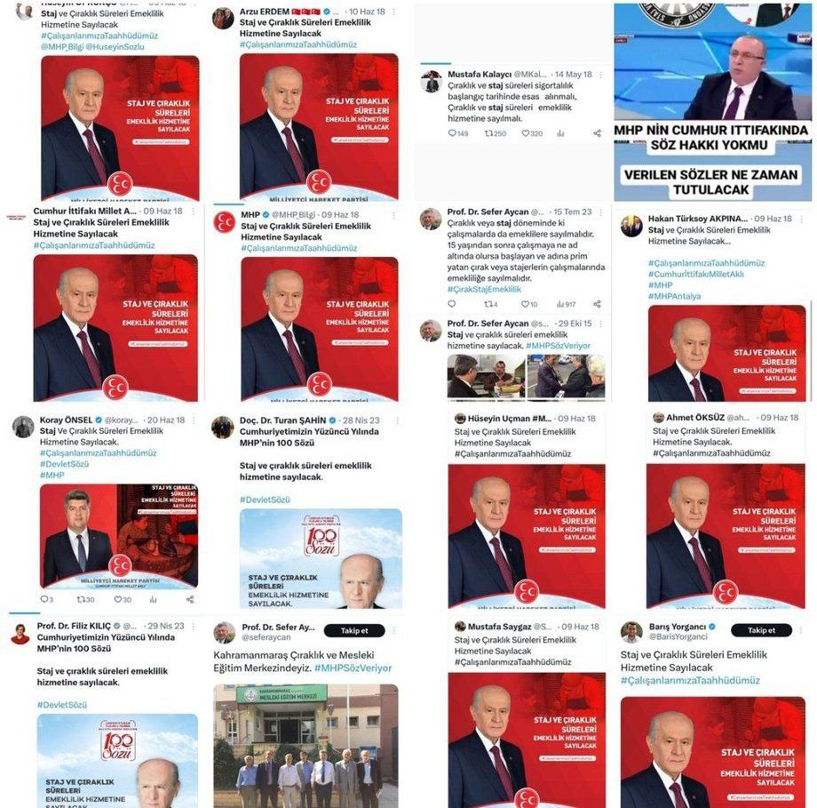 🅰️VŞA®️🏹 (@erkanav4006) on Twitter photo Yılların vaadi hala çözüm bekliyor, Ne söz vermişsek tutarız dediniz....
<a href="/RTErdogan/">Recep Tayyip Erdoğan</a>
<a href="/dbdevletbahceli/">Devlet Bahçeli</a>
<a href="/isikhanvedat/">Prof. Dr. Vedat Işıkhan</a>
<a href="/PrfDrFilizKilic/">Prof. Dr. Filiz KILIÇ</a>
<a href="/UlviYonter/">Dr.İzzet Ulvi YÖNTER</a>
<a href="/erkanakcay45/">Erkan Akçay</a>
<a href="/ersoyruhi/">🇹🇷Prof. Dr. Ruhi ERSOY</a>
<a href="/_cevdetyilmaz/">Cevdet Yılmaz</a>
<a href="/zorlu77/">Prof.Dr.Kürşad ZORLU</a>
<a href="/MHP_Bilgi/">MHP</a>
<a href="/MhpTbmmGrubu/">MHP TBMM Grubu #MHP</a>
<a href="/MHP_Gundemi/">MHP GÜNDEMİ</a>
Mhp Sözünü Tut
#StajyerÇıraklardaÇözümBekliyor Yılların vaadi hala çözüm bekliyor, Ne söz vermişsek tutarız dediniz....
<a href="/RTErdogan/">Recep Tayyip Erdoğan</a>
<a href="/dbdevletbahceli/">Devlet Bahçeli</a>
<a href="/isikhanvedat/">Prof. Dr. Vedat Işıkhan</a>
<a href="/PrfDrFilizKilic/">Prof. Dr. Filiz KILIÇ</a>
<a href="/UlviYonter/">Dr.İzzet Ulvi YÖNTER</a>
<a href="/erkanakcay45/">Erkan Akçay</a>
<a href="/ersoyruhi/">🇹🇷Prof. Dr. Ruhi ERSOY</a>
<a href="/_cevdetyilmaz/">Cevdet Yılmaz</a>
<a href="/zorlu77/">Prof.Dr.Kürşad ZORLU</a>
<a href="/MHP_Bilgi/">MHP</a>
<a href="/MhpTbmmGrubu/">MHP TBMM Grubu #MHP</a>
<a href="/MHP_Gundemi/">MHP GÜNDEMİ</a>
Mhp Sözünü Tut
#StajyerÇıraklardaÇözümBekliyor