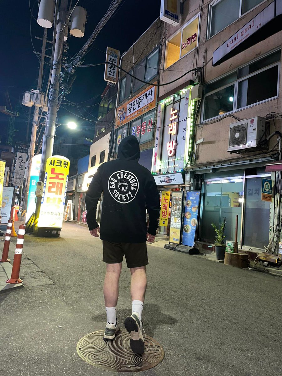 Bad Creature in South Korea 
#staybad 🇰🇷