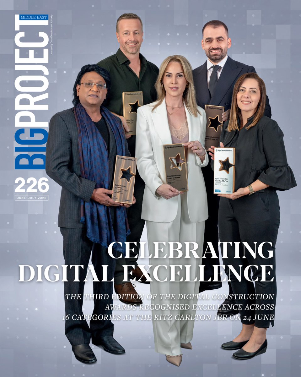 MEConstructionN's tweet image. The July 2025 issue of Big Project Middle East is Now Available! 📢

Read the full issue here: issuu.com/cpitrade/docs/… 

#BigProjectME #BPME #MECN #construction #digitalconstruction #sustainability #waterresilience #KSA #ALEC #ESG
