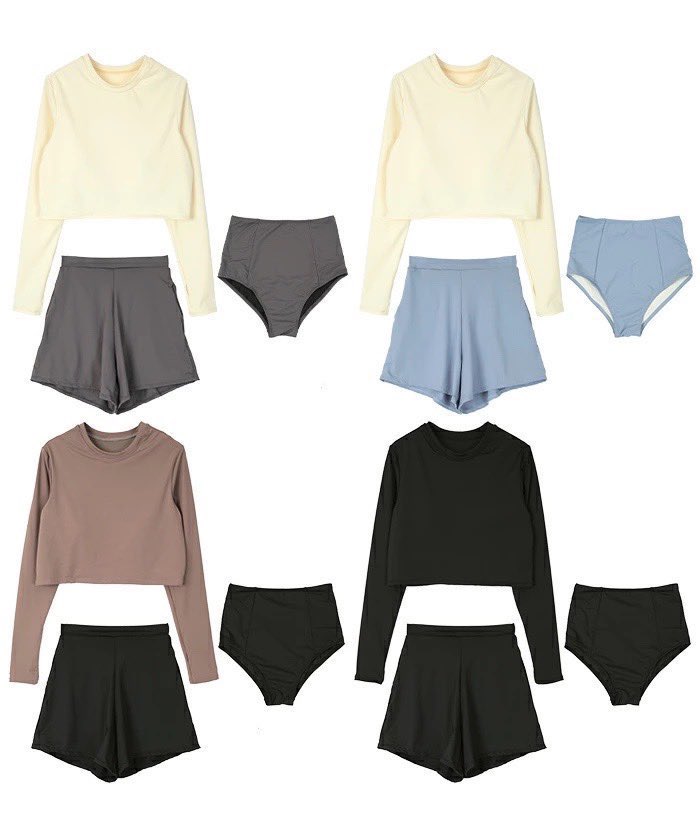 こんなシンプルで可愛い水着見たことない…年齢問わず着れる
とにかくとにかくめっちゃ可愛い