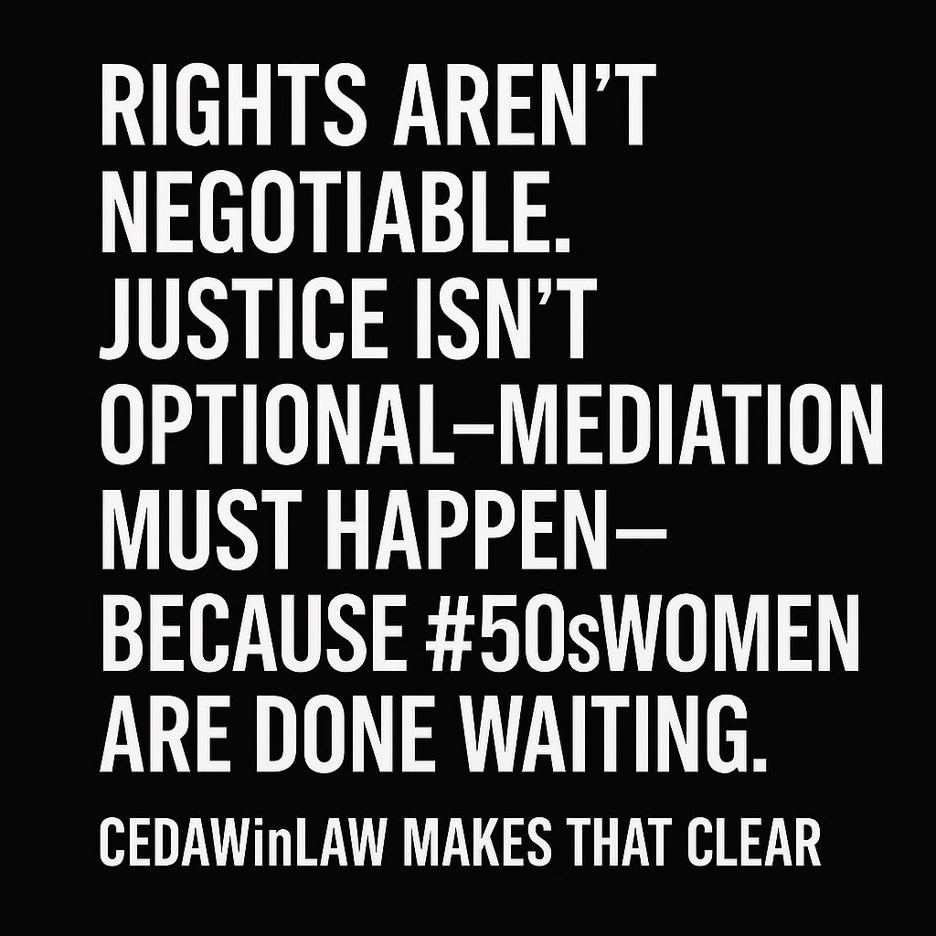 DownButNotOutYet (@jj2210) on Twitter photo <a href="/Rothersonradio/">Ian Rothwell #Mediation #EDM1040 #50sWomen ♀️51%</a> *ALL* StatePension #50sWomen aka #WASPI
Don’t forget to listen to LATEST NEWS from 🔴#CEDAWinLAW
TUNE into📻Ian Rothwell’s Show on Salford City Radio <a href="/SalfordCRadio/">Salford City Radio</a> 94.4FM on *TUES 5/8/25 6-7pm
Link to listen below
📻 salfordcityradio.org/listen.php
🔴Please retweet & #SpreadTheWord📣 <a href="/Rothersonradio/">Ian Rothwell #Mediation #EDM1040 #50sWomen ♀️51%</a> *ALL* StatePension #50sWomen aka #WASPI
Don’t forget to listen to LATEST NEWS from 🔴#CEDAWinLAW
TUNE into📻Ian Rothwell’s Show on Salford City Radio <a href="/SalfordCRadio/">Salford City Radio</a> 94.4FM on *TUES 5/8/25 6-7pm
Link to listen below
📻 salfordcityradio.org/listen.php
🔴Please retweet & #SpreadTheWord📣