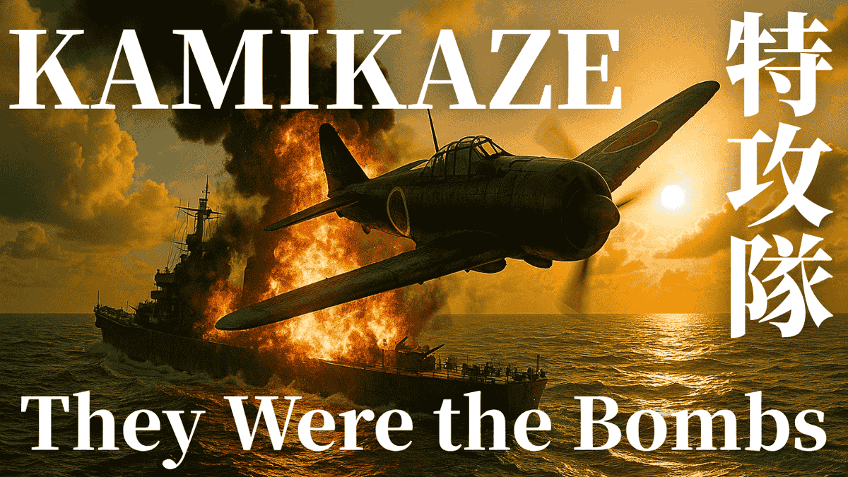ShadowsOfJapan's tweet image. Kamikaze: WWII's Human Bombs — And They Weren't Just Planes
#Kamikaze #WWIIHistory #HumanBombs #SuicideAttack #JapaneseHistory #WarDocumentary #WWIIJapan #ForgottenHistory #MilitaryHistory #KamikazePilots