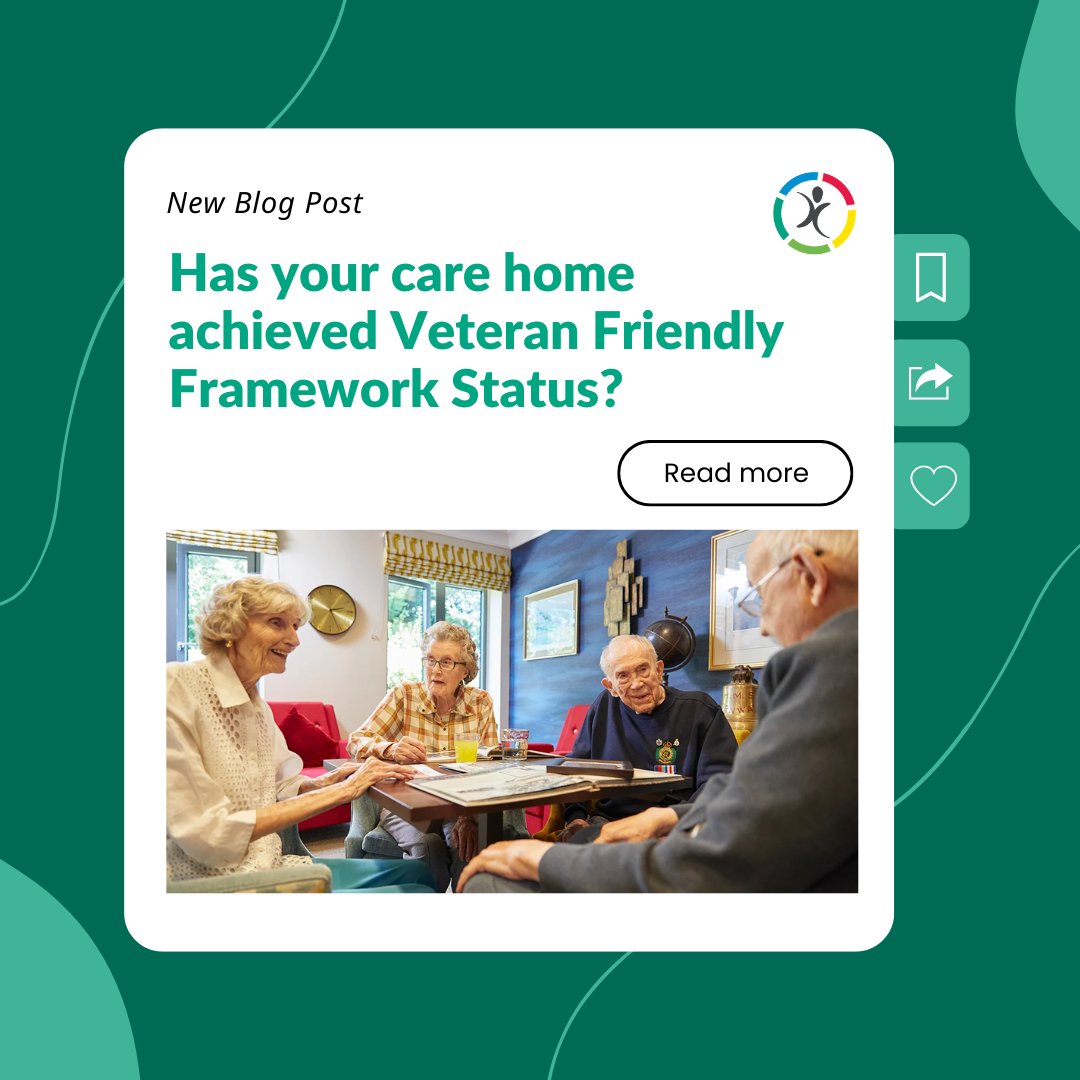 Did you know that there are approximately 26,500 veterans living in care homes throughout England?

Discover why care providers must be trained to identify veterans and understand their unique wellbeing needs &gt;&gt; bit.ly/4lceWrk