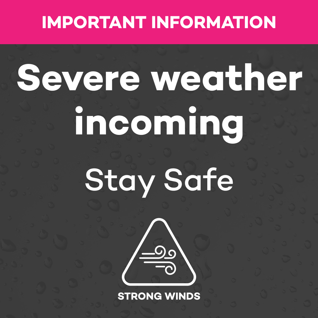 ⚠️Storm safety update⚠️

Storm Floris hits today with 90mph winds, amber warnings for Scotland &amp; yellow for the north of England. 

Our quick safety checklist: 

🏠 Secure garden furniture, bikes, BBQs &amp; toys 

🚗 Drive slow &amp; watch for fallen trees 

🐾 Keep pets safely inside