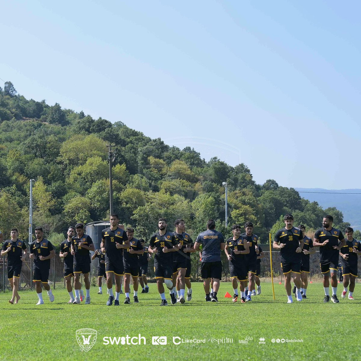 ☀️ 🏃🏻‍♂️‍➡️ |
الحصـة الـصباحية 
#القادسية_في_تركيا