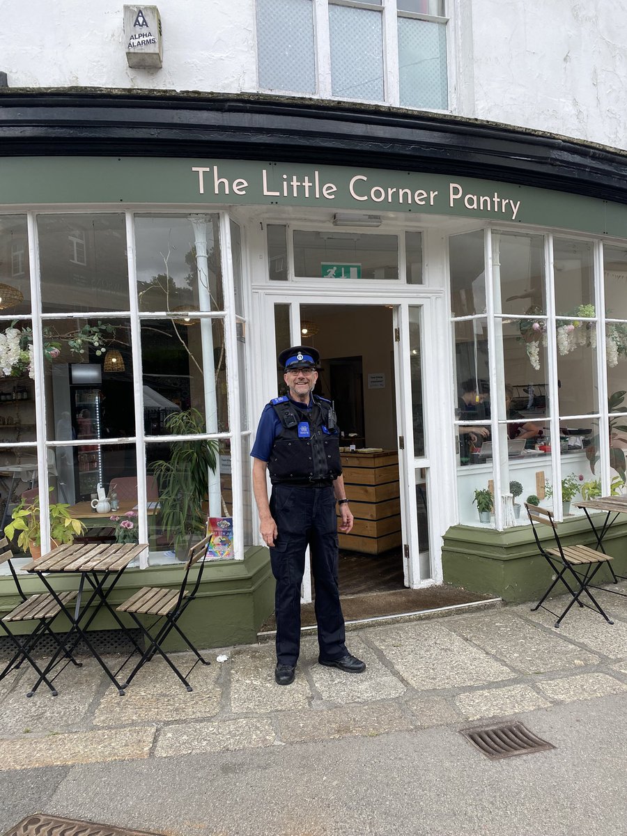 PCSO Debbie Hollinson (@pcso30747) on Twitter photo Tomorrow morning at 09:30 PCSO Kev Williams will be holding his last ‘Chat With Cops’ at The Little
Corner Pantry, 30
Brook Street.
Come and say goodbye to this legend and celebrate his 20 years policing in Tavistock.
<a href="/TavistockPolice/">Tavistock Police</a> <a href="/NWDevonPolice/">North and West Devon Police</a> <a href="/ps_7003/">PS 7003 Ottley</a> <a href="/DC_PCC/">Devon & Cornwall PCC</a> Tomorrow morning at 09:30 PCSO Kev Williams will be holding his last ‘Chat With Cops’ at The Little
Corner Pantry, 30
Brook Street.
Come and say goodbye to this legend and celebrate his 20 years policing in Tavistock.
<a href="/TavistockPolice/">Tavistock Police</a> <a href="/NWDevonPolice/">North and West Devon Police</a> <a href="/ps_7003/">PS 7003 Ottley</a> <a href="/DC_PCC/">Devon & Cornwall PCC</a>