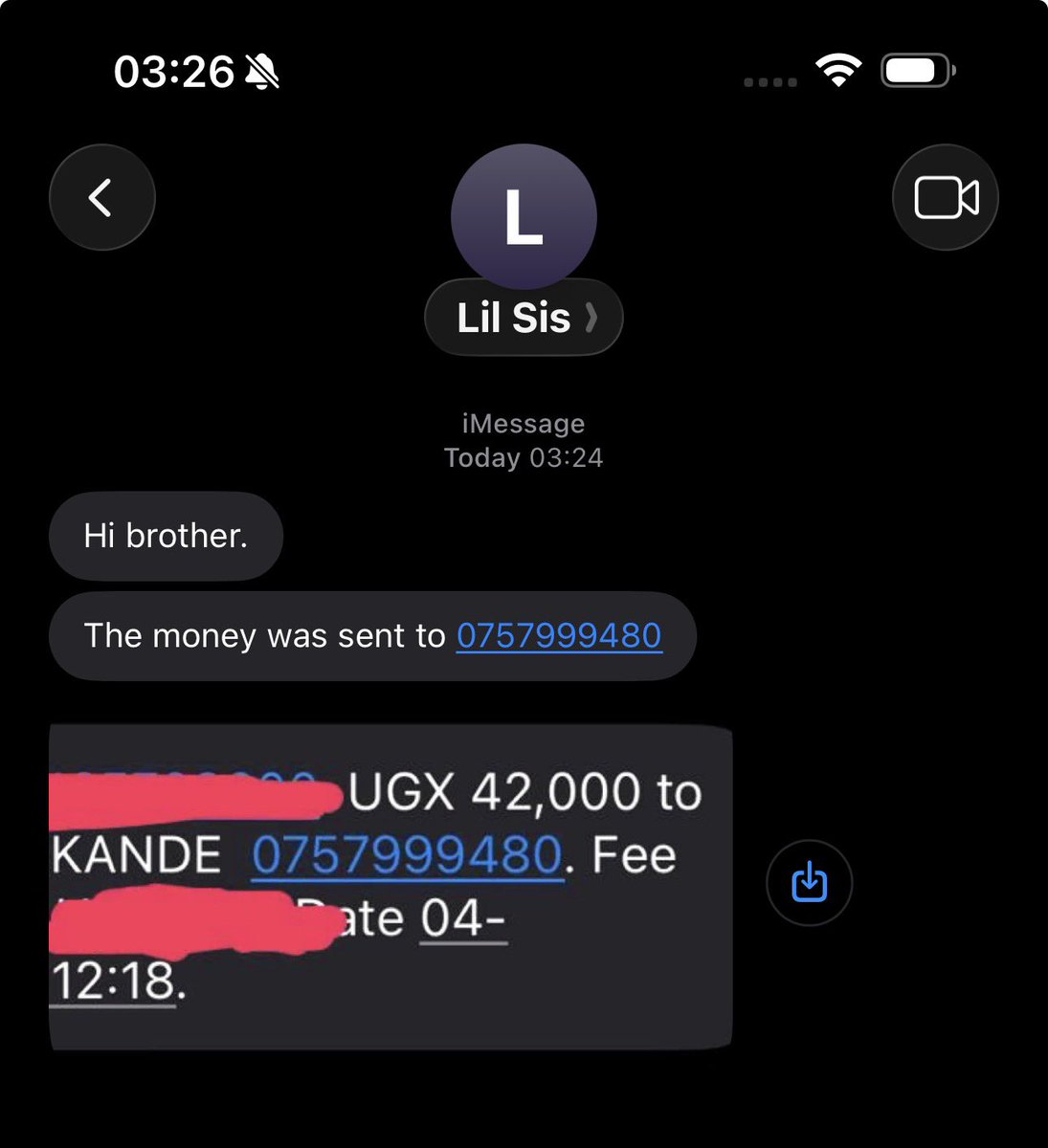 Bro,have some lunch.
That mama D(turned mama Twi) is a veteran Facebook Zero scammer.