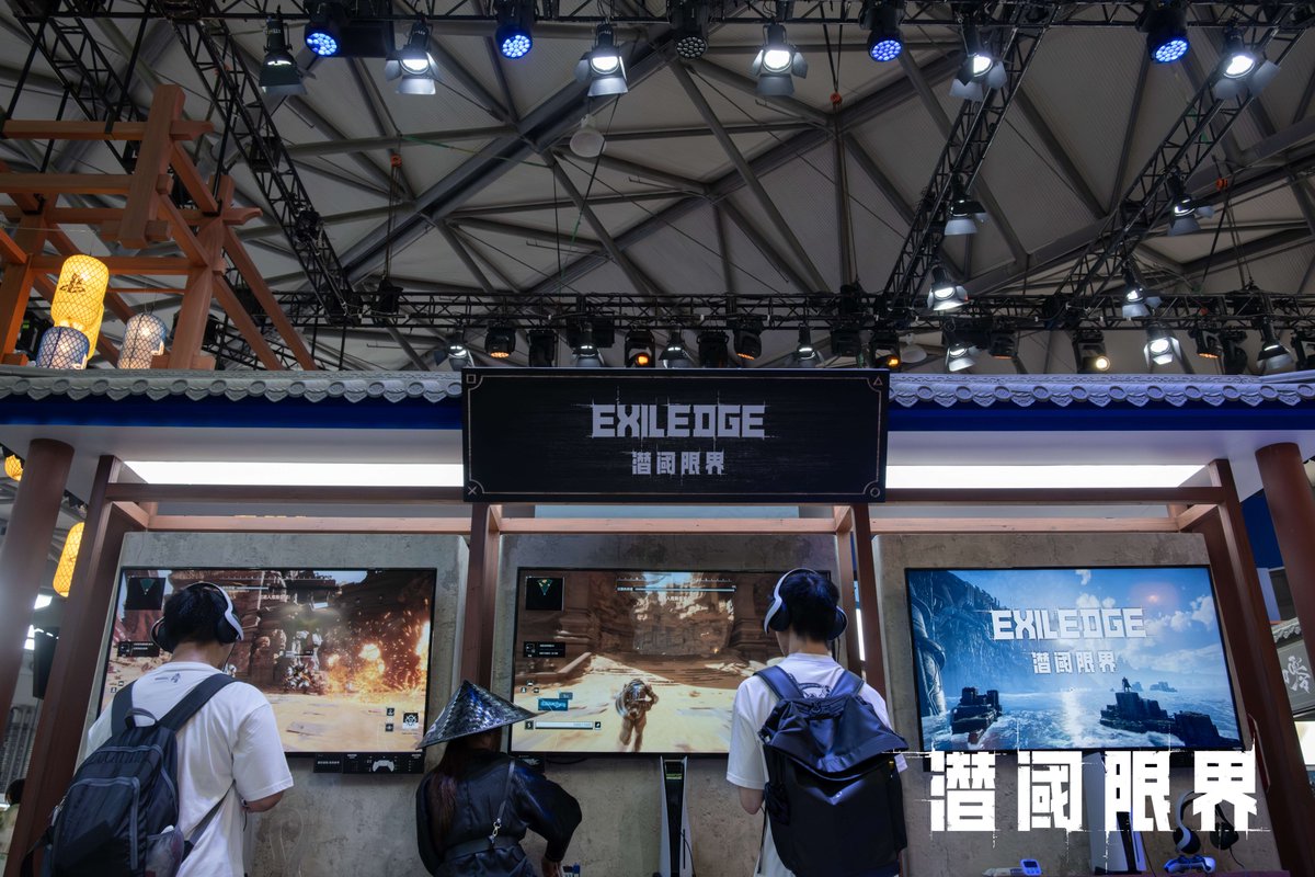 Exiledge's tweet photo. ChinaJoy 2025 has wrapped up beautifully! We're truly grateful for all the players who joined us at the demo, shared your excitement, and offered thoughtful feedback. Your voices mean a lot to us. See you next time! https://t.co/3jsTKijINK
