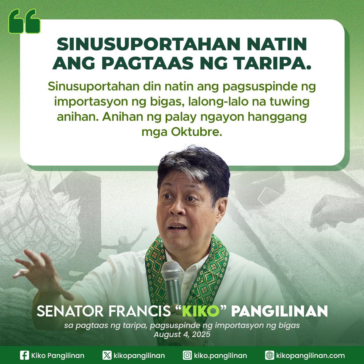 Kiko Pangilinan tweet media