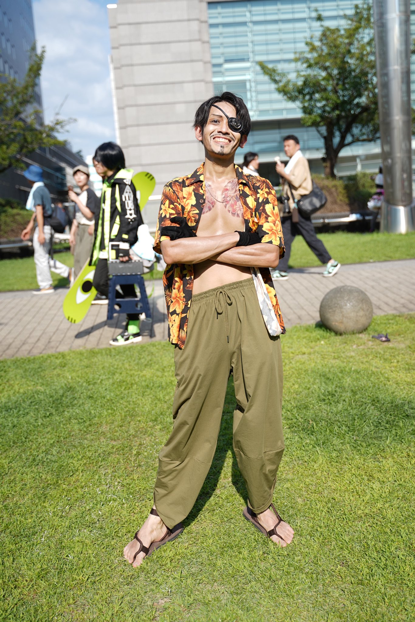 真島吾朗 ピンズ 龍が如く』ピンズ(真島組)【TGS2016グッズ】｜エビテン