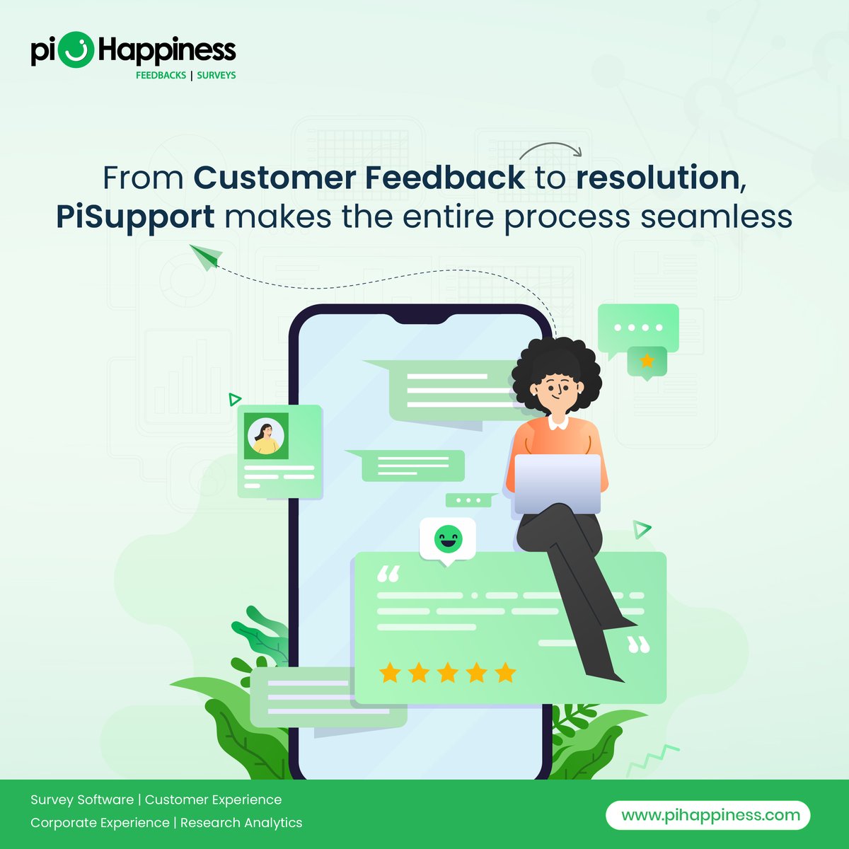 piHappiness's tweet image. PiSupport turns every text message into an opportunity to resolve issues quickly — no complicated workflows needed!

📍𝗩𝗶𝘀𝗶𝘁 𝘂𝘀: pihappiness.com 👈

#CX #customerfeedback #pisupport #feedback #survey #customerexperience #feedbackmanagement #piHappiness