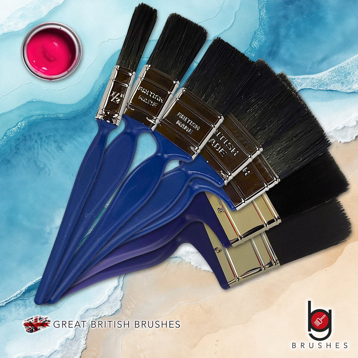 ⛱️ Summer Holiday Freshen-Up? 😎
The Summer Holidays ate in full swing and if you’re planning a #DIY freshen-up we have the complete range of #paintbrushes to help you achieve that professional finish.
🇬🇧 #GreatBritishBrushes #madeinbritain
beegeebrushes.com