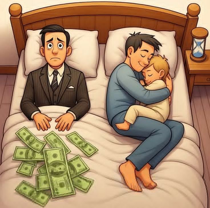 Cuando crees que el dinero lo compra todo,te da una casa,pero nunca un hogar,compras una mujer,pero no una esposa amorosa y que te quiera,le da regalos a tus hijos pero no el amor y la confianza de ellos,compras amistades,pero no amigos verdaderos,el dinero 🫰 no da la felicidad: