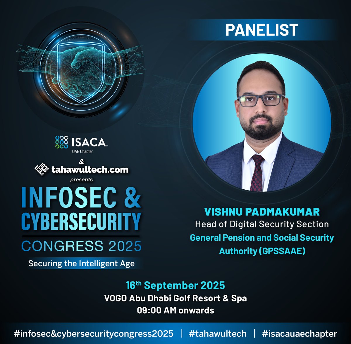 tahawultech.com (@tahawultech) on Twitter photo Vishnu Padmakumar from <a href="/GPSSAAE/">ŁŁŲ¦Ų© Ų§ŁŁ
Ų¹Ų§Ų“Ų§ŲŖ</a> will be a panelist at the Infosec & Cybersecurity Congress 2025 in Abu Dhabi.
tahawultech.com/infosec-cybersā¦
#infosecandcybersecuritycongress2025 #tahawultech #isacauaechapter #ai #digitaltransformation #GPSSAAE <a href="/ISACANews/">ISACA Global</a> Vishnu Padmakumar from <a href="/GPSSAAE/">ŁŁŲ¦Ų© Ų§ŁŁ
Ų¹Ų§Ų“Ų§ŲŖ</a> will be a panelist at the Infosec & Cybersecurity Congress 2025 in Abu Dhabi.
tahawultech.com/infosec-cybersā¦
#infosecandcybersecuritycongress2025 #tahawultech #isacauaechapter #ai #digitaltransformation #GPSSAAE <a href="/ISACANews/">ISACA Global</a>