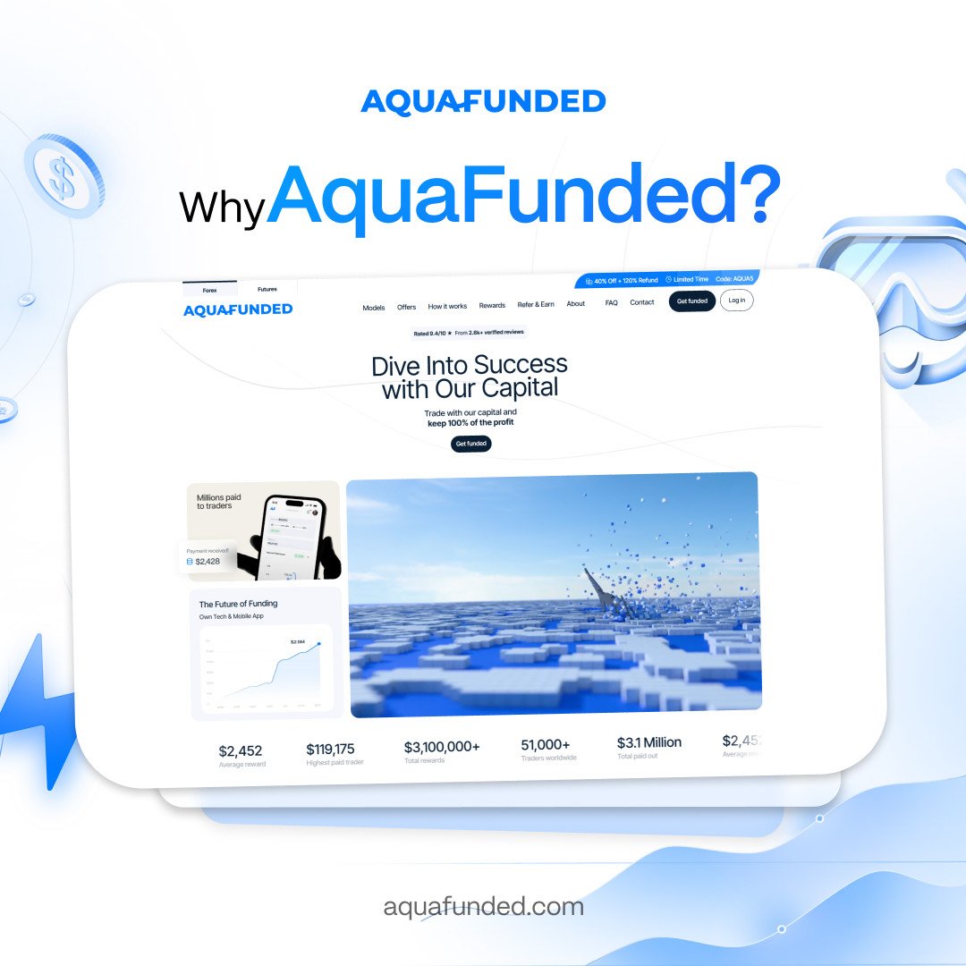 Why traders prefer AquaFunded over other prop firms?

A Thread 🧵