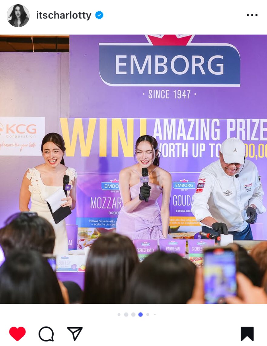 Cha new post on IG. Let’s engage a lot, fam. 💜

#EmborgXCharlotte 
#EmborgCampaignxTOPS  
FAITH IN CHARLOTTE04  
#CharlotteAustin #ชาล็อตออสติน 
<a href="/itscharlotty/">Charlotte Austin</a>