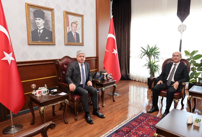 Sakarya Valisi Rahmi Doğan’dan Mahkeme Başkanı’na Ziyaret