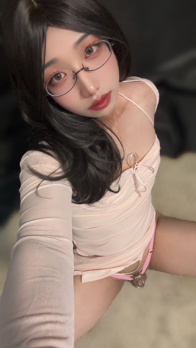 锁起来好想被透😿 #男娘 #雌堕 #伪娘