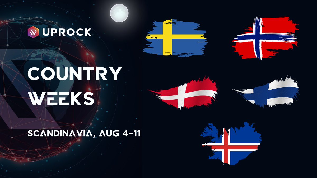 Welcome to The Great Nordic Takeover 🇸🇪🇳🇴🇩🇰🇫🇮🇮🇸
UPT Storm Incoming ⚡️

This week, we’re heading way north — spotlighting one of the most innovative, eco-conscious, and tech-savvy regions on the planet.

From the fjords of Norway to the saunas of Finland, the streets of Copenhagen