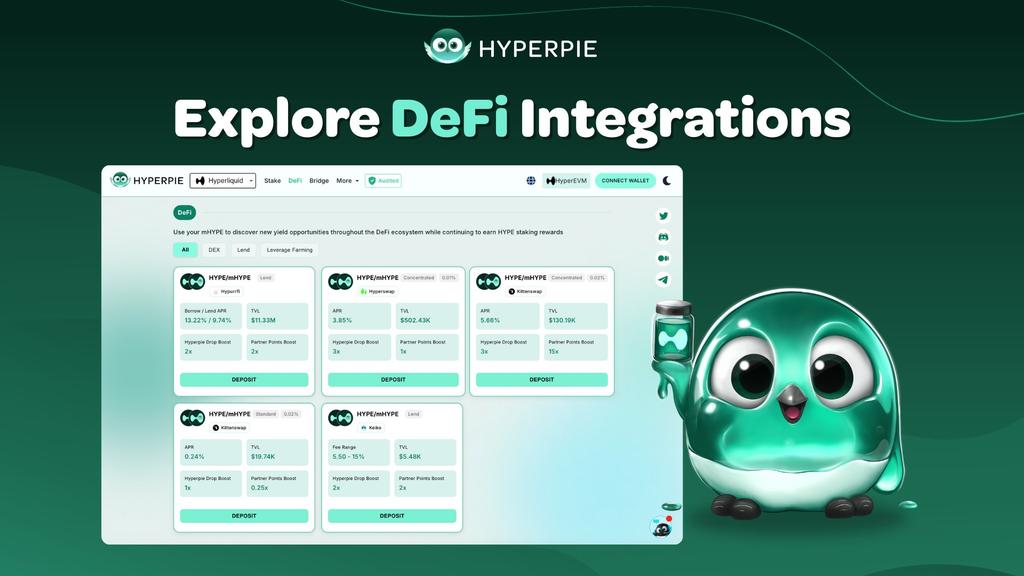 Thingstostrange's tweet image. Hyperpie is rewriting how onchain payments work—no gas, no delays.

@Hyperpiexyz_io lets you send value like swiping a card—only smarter, faster, and fully decentralized.

Multi-chain, gasless, and built for users.
Real infra, not just promises.

#Hyperpie #DeFi #Web3Payments