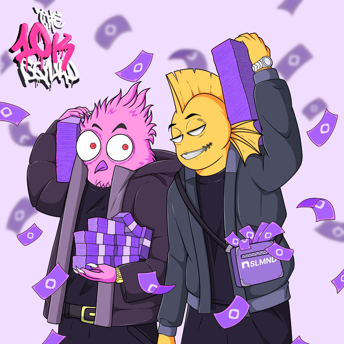 SLMND x The 10k Squad

There's a special  DC event Tuesday at 7 PM UTC in the SLMND server

We're hosting games, giving away prizes and WLs from both projects, while live-drawing our mainnet collection

Can't make it? You can still win here! 5 GTD and 10 FCFS 10k WLs if you:

🌎