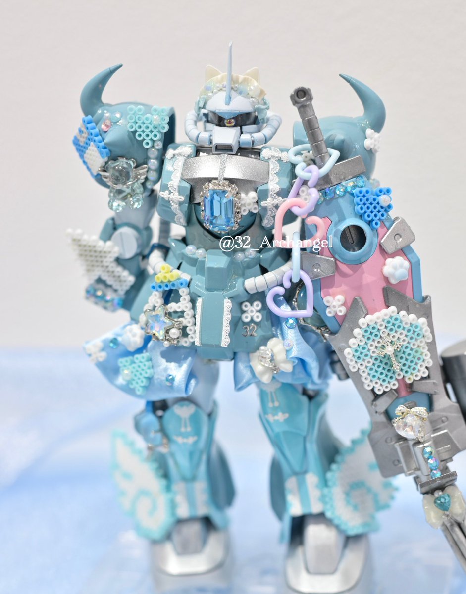 32_Archangel's tweet photo. 🎮🤍💎🍼

#ガンプラ #ミズダム https://t.co/LkISM9e8RK