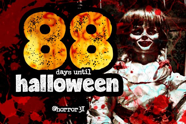 Only 88 days to go until Halloween 2025... 🎃 #Halloween #Halloween2025 #Horror31