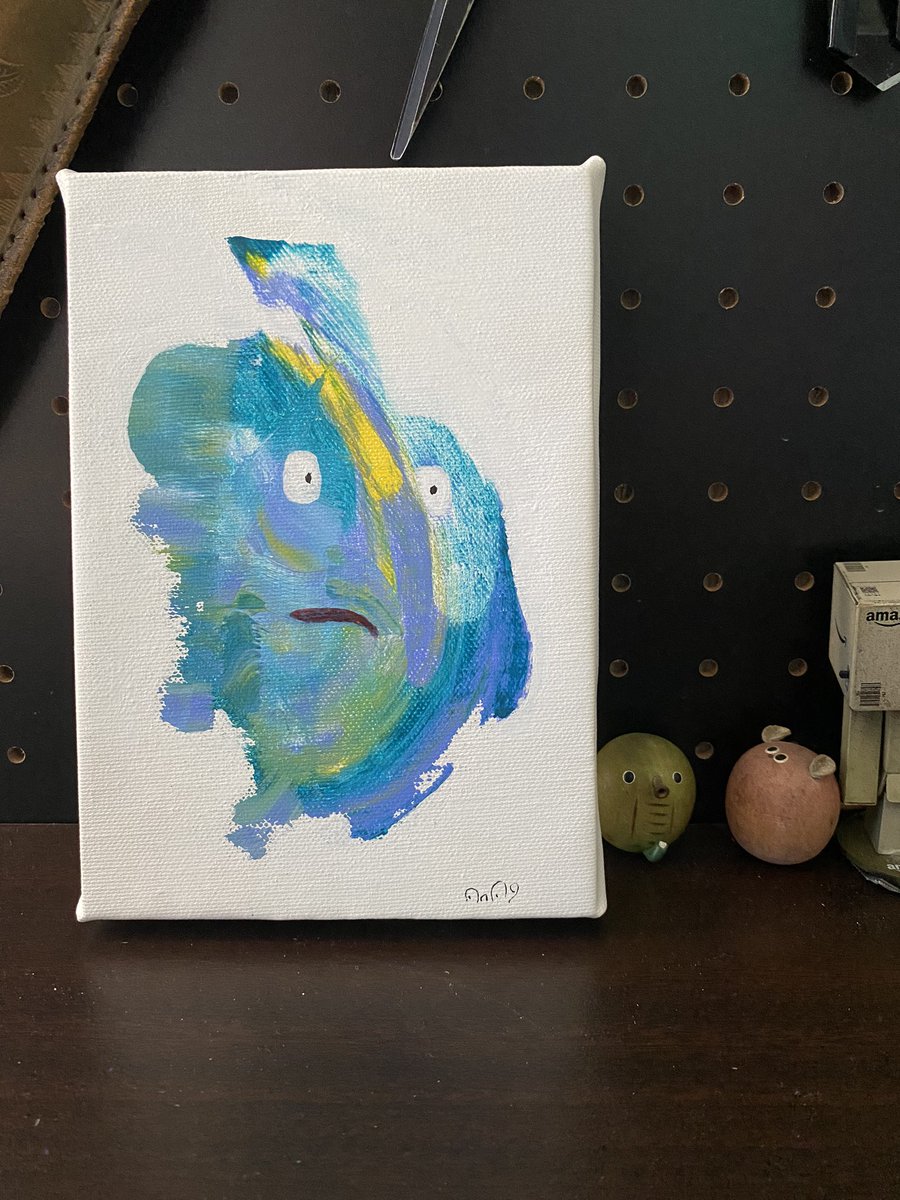 ana9art's tweet image. -Pman ③.

久々にピーマン
 #vegitables #artworks #draweveryday #artists #みんなで楽しむTwitter展覧会　#芸術同盟　#芸術の輪　#ArtistOnX #dailydrawing #arte #抽象画　#abstract