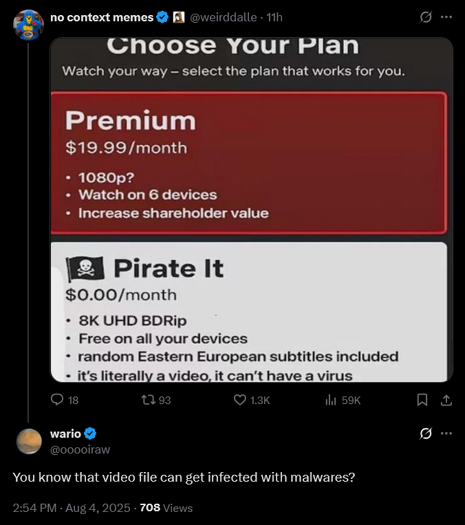 stupid tech takes tweet media