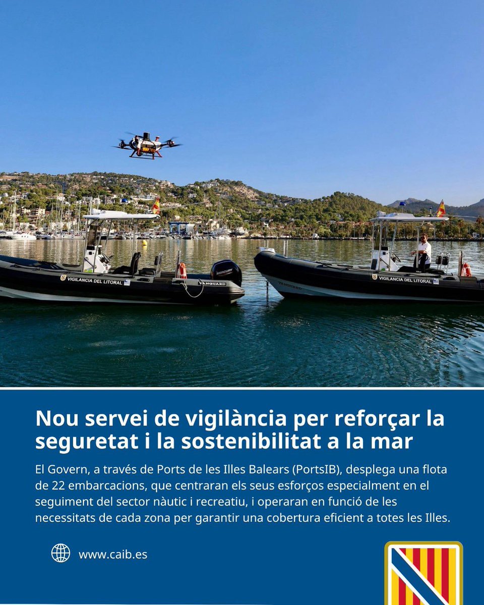 Margalida Pocoví (@pocovisamp10125) on Twitter photo 📢 El Govern de <a href="/MargaProhens/">Marga Prohens</a> impulsa noves mesures per:
🚤Millorar la vigilància del litoral.
🛟 Garantir més seguretat per a residents i visitants.
#SomElCanviDeTots 📢 El Govern de <a href="/MargaProhens/">Marga Prohens</a> impulsa noves mesures per:
🚤Millorar la vigilància del litoral.
🛟 Garantir més seguretat per a residents i visitants.
#SomElCanviDeTots