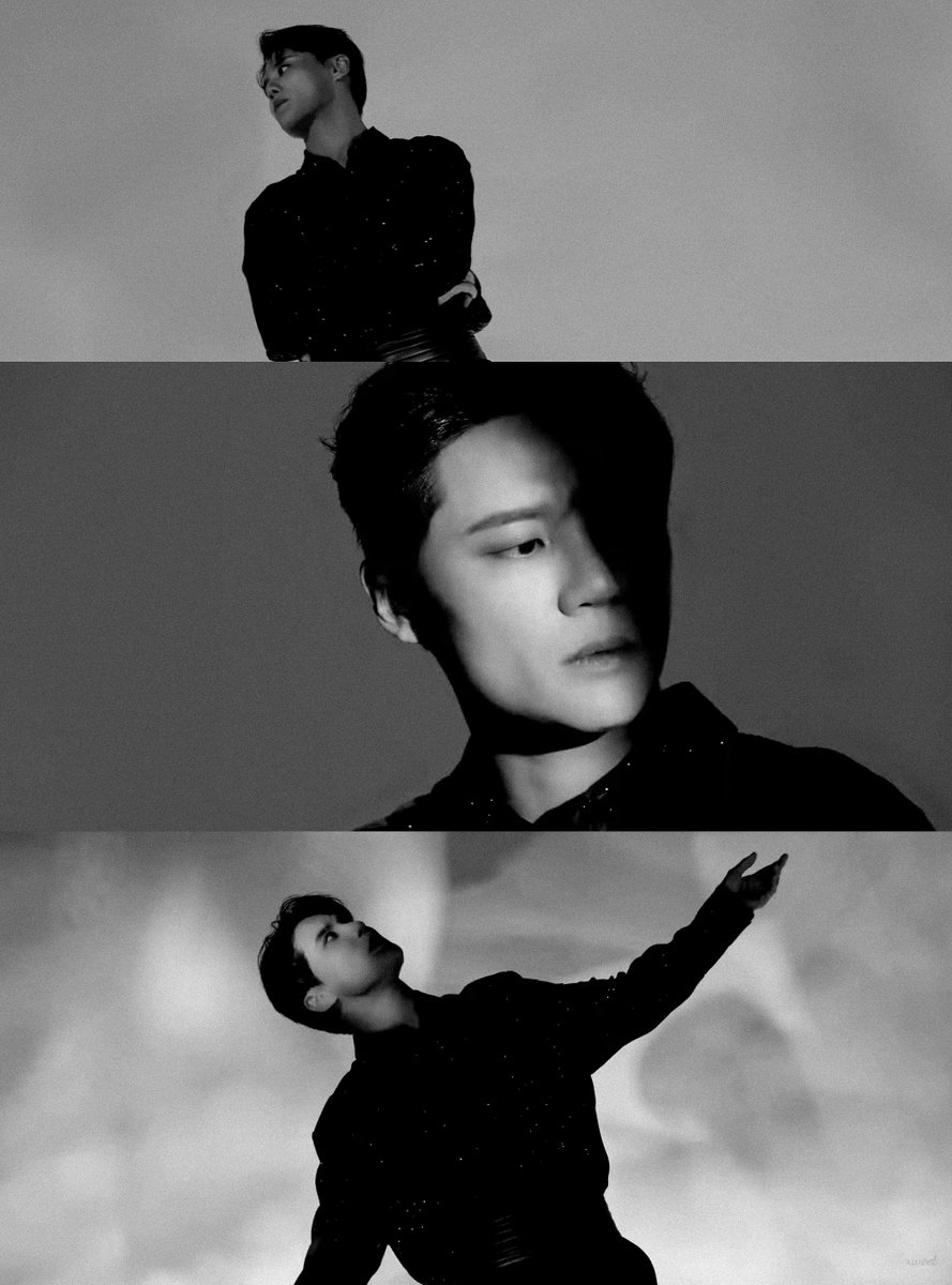 흑백 모노톤의 초미남