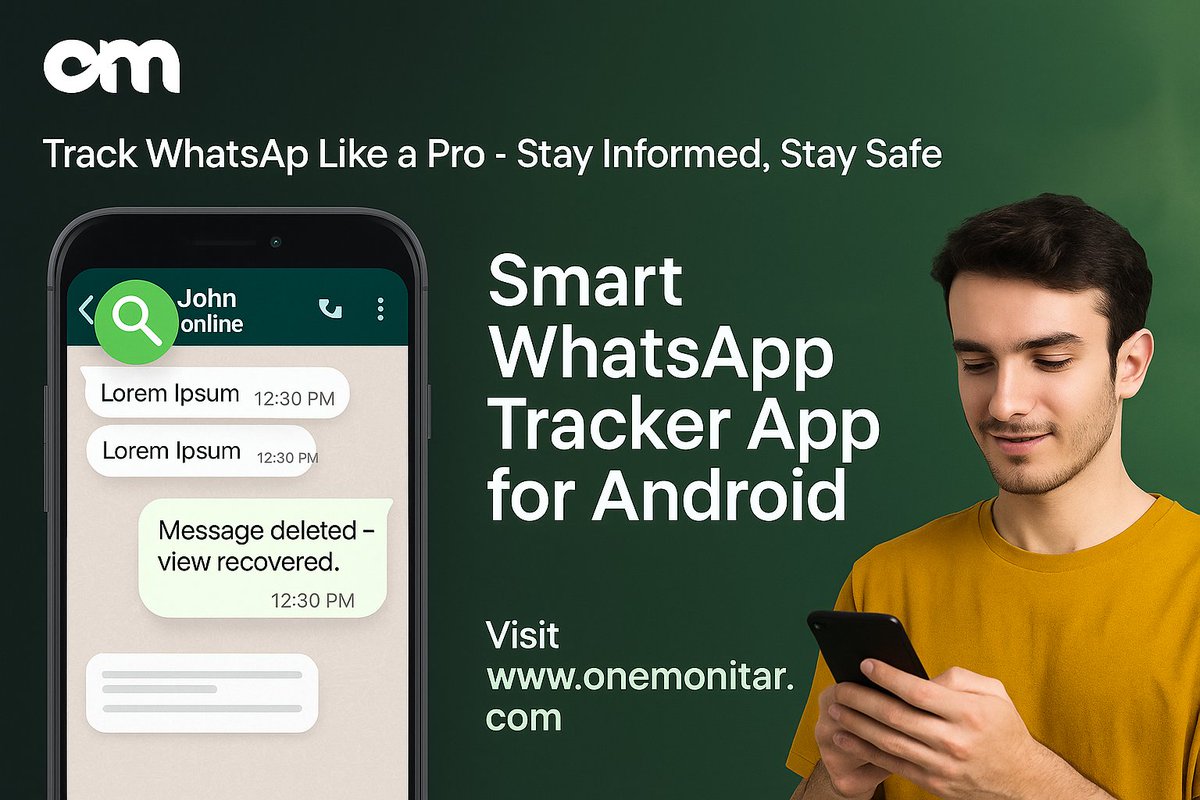 onemonitar1's tweet image. Best WhatsApp Tracker App for Real-Time Monitoring – OneMonitar
onemonitar.blogspot.com/2025/08/discov…

#WhatsAppTracker #WhatsAppMonitoring #TrackWhatsAppChats