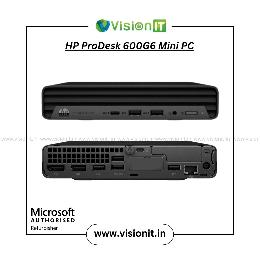 online_visionit's tweet image. Refurbished HP ProDesk 600 G6 / 400 G6 Mini PC – Dependable & Efficient 💻
⚙️ Intel 10th Gen | Compact Form | Ideal for Office & Home
🛒 Shop now: visionit.in/product/uncate…
#HPProDesk #RefurbishedMiniPC #BusinessComputing #VisionIT