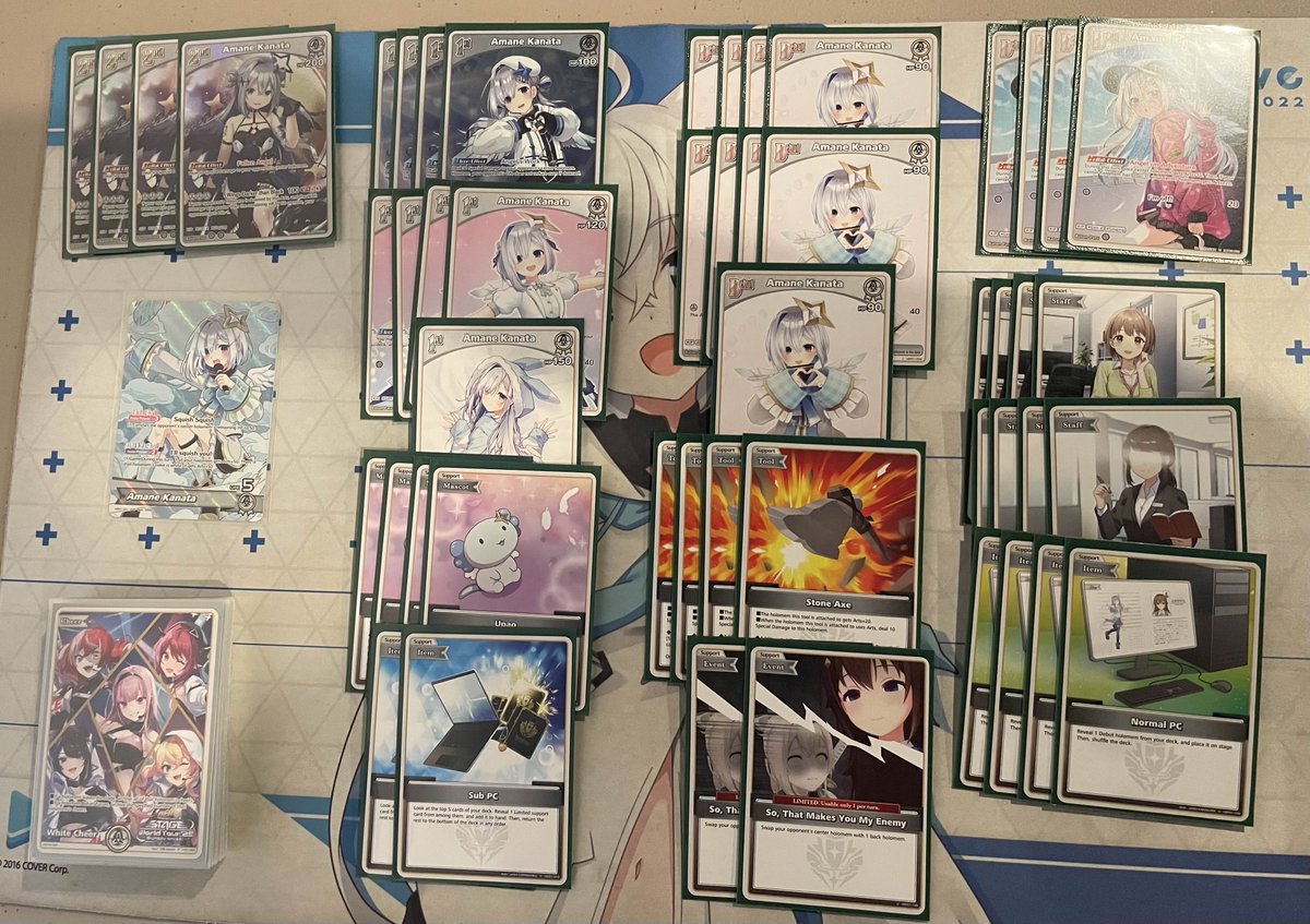 NVIMAX (Locals/ショップ大会) 
12 Players, 4 Rds Swiss
#ホロカ #ホロ活 #hOCG #hOCGEN
1⃣ Huy Promise
2⃣ Vincent N. Moona/Zeta
3⃣ Bryant T. Promise
4⃣ Kasen Kanata