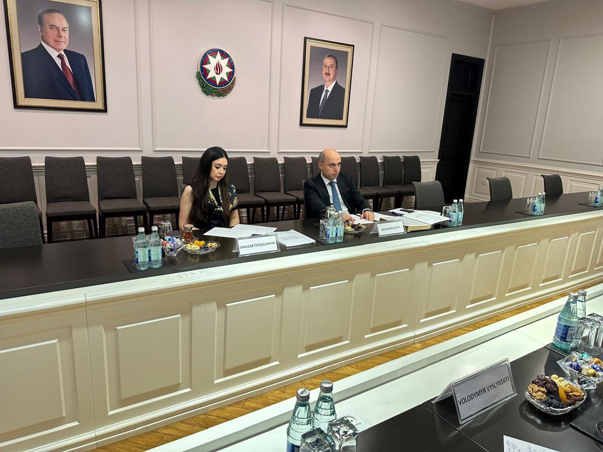 📚🤝 Engaged in a constructive meeting with 🇦🇿 Minister Emin Amrullayev to strengthen 🇺🇦🇦🇿 educational and scientific cooperation.
Focused on joint projects, student opportunities, and university collaboration.