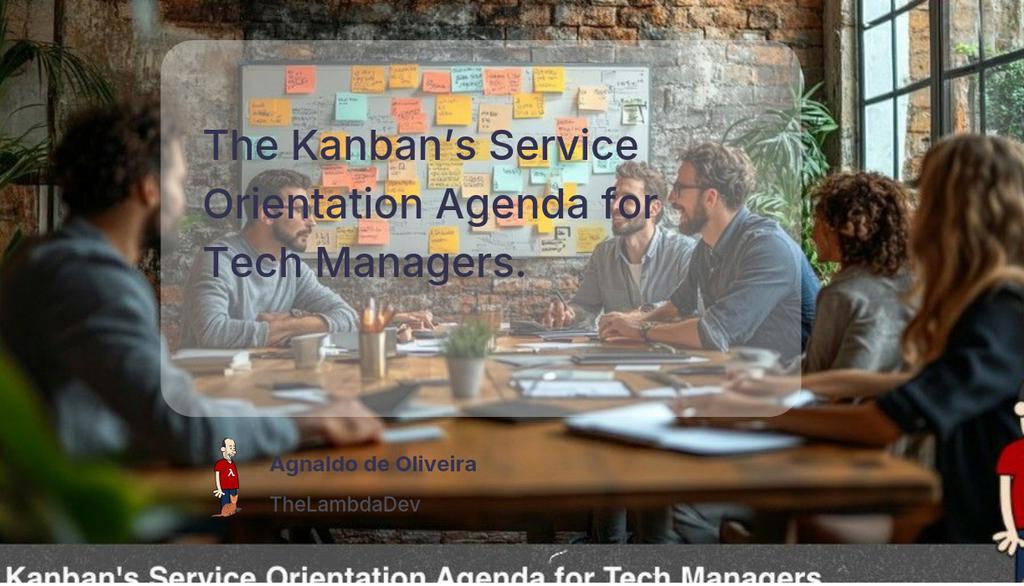 agnaldo4j's tweet image. In their crucial role, Tech Managers can use this agenda to guide their teams in delivering services that meet and exceed customer expectations.

Read more 👉 lttr.ai/AhPb9

#Kanban #PowerfulTool #ServiceDelivery