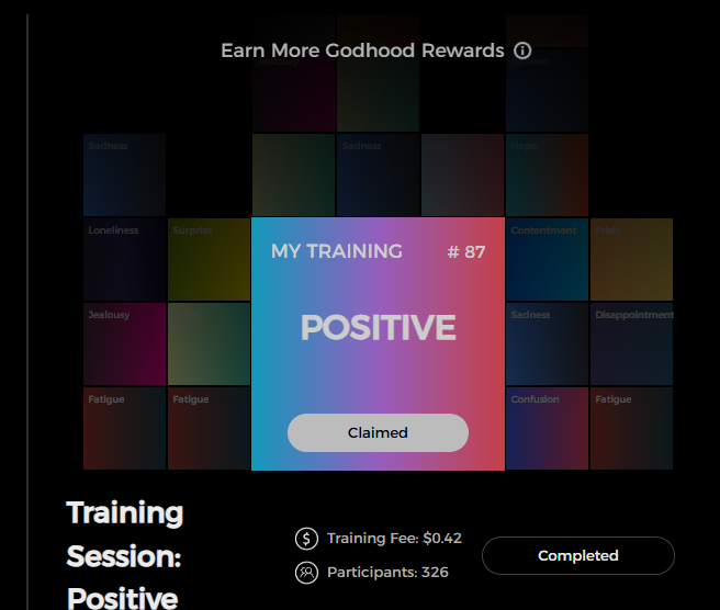 PredHide's tweet photo. What is your training emotion?
Positive, Neutral or Negative?
My training for phase 87 is POSITIVE!
What emotion will prevails tomorrow at reset?
If you WIN, you can get $ and SP!
If you LOSE, you can still get 1 mystery box!
It's a win-win either way
#Deeptrain #GAEA #Era3 https://t.co/GgHjQDDLj7