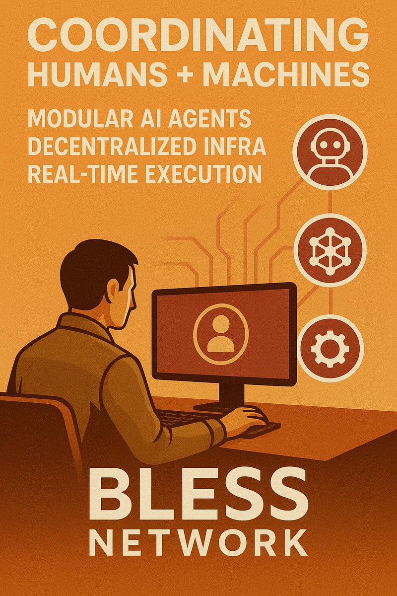 just found out about <a href="/theblessnetwork/">Bless</a> not another L1, not another hype project.
they’re building for real coordination between humans + machines.
modular AI agents, decentralized infra, real-time execution.
this is what should actually look like.

#BlessNetwork #web3 <a href="/KaitoAI/">Kaito AI 🌊</a>