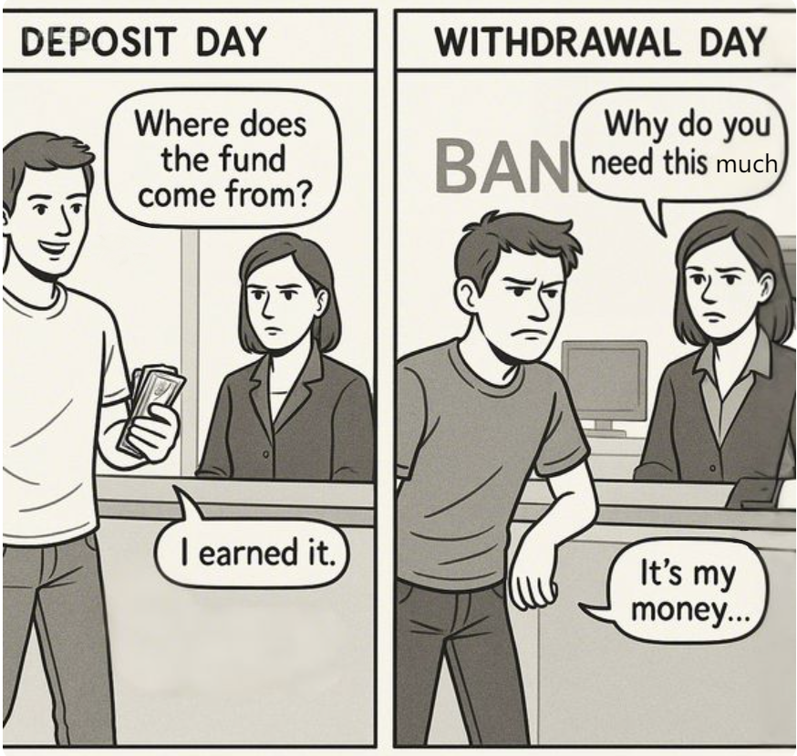 When I started using cryptocurrency, I really felt I could control my own  funds.