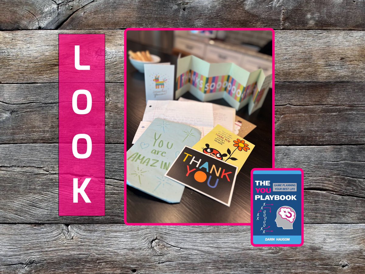 I came across a note from a student in the past just recently. She said she couldn’t wait to read my book. That helped motivate me to finish it. A universal nudge. LOOK for the signs the universe is sending, they are there. #theyouplaybook