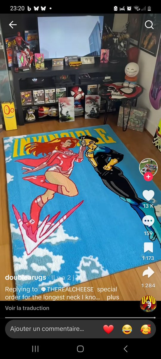 Fanart who was stolen by a Guy selling his rugs earlier this year  i had mixée feelings between between rage and sadness