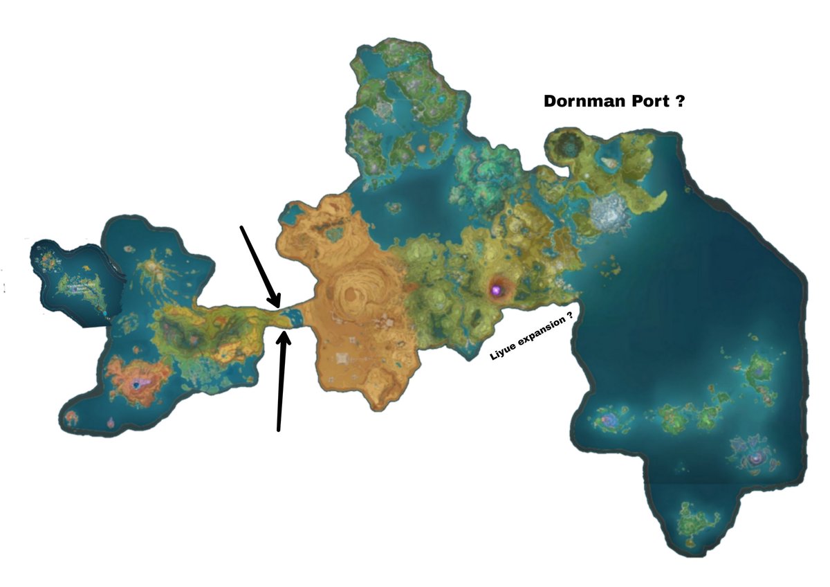 It irritates me that how detached the genshin map looks like

Like mondstadt and liyue hade a main road containing them making the world building fill more real instead of a cut a way region that berly has any connection to it

©️ u/Patriktheguy

#Genshinlmpact #Genshin