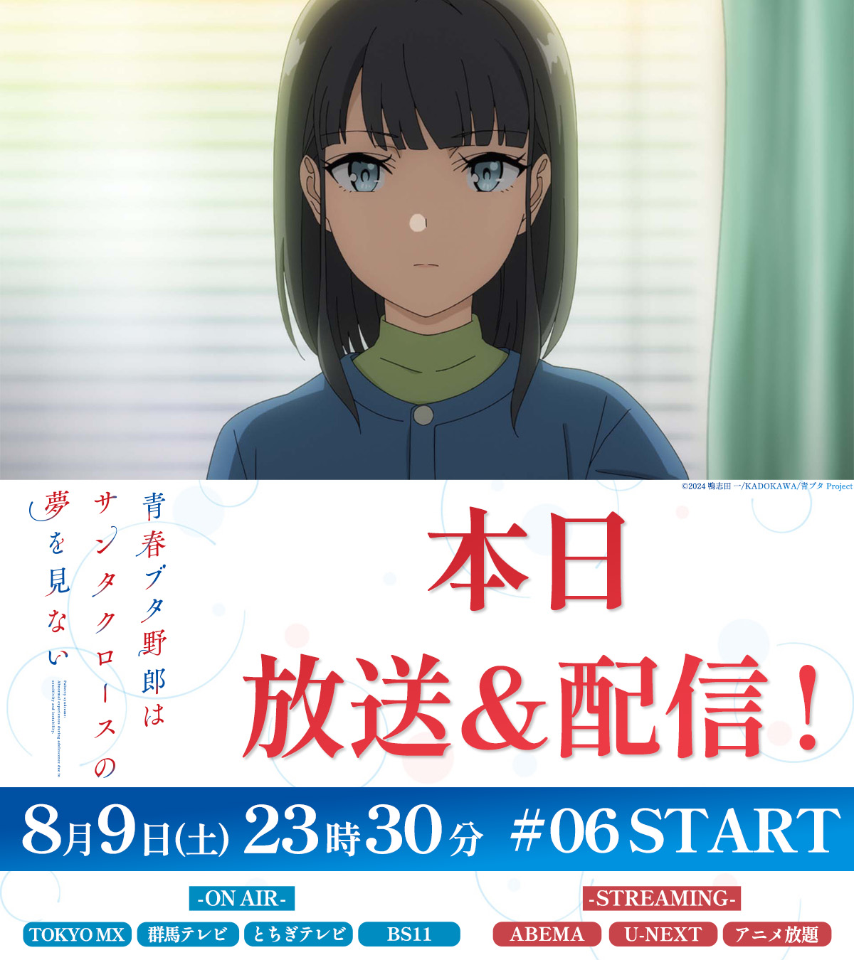 アニメ「青春ブタ野郎」シリーズ公式 on X: 