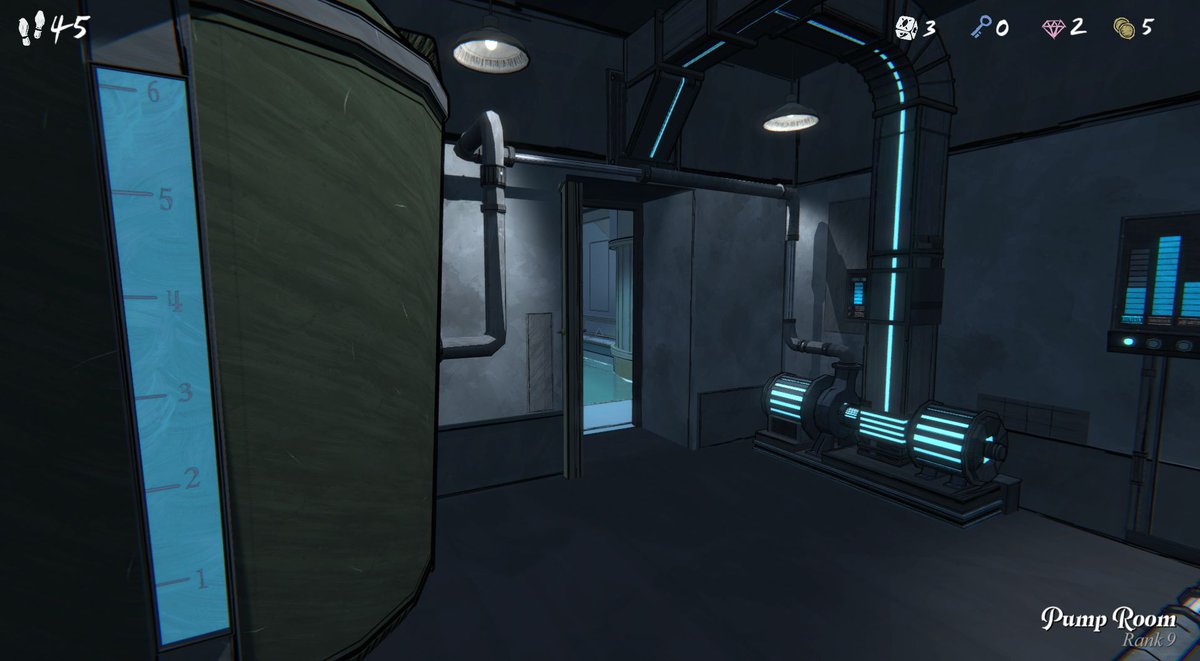 ThatWriterKevin's tweet image. After God knows how many attempts, finally got my Day 1 trophy in Blue Prince! Pulled it off in the rarest way possible, too (There are technically two rarer ways to do it, but I'd argue that  they are genuinely impossible). #blueprince