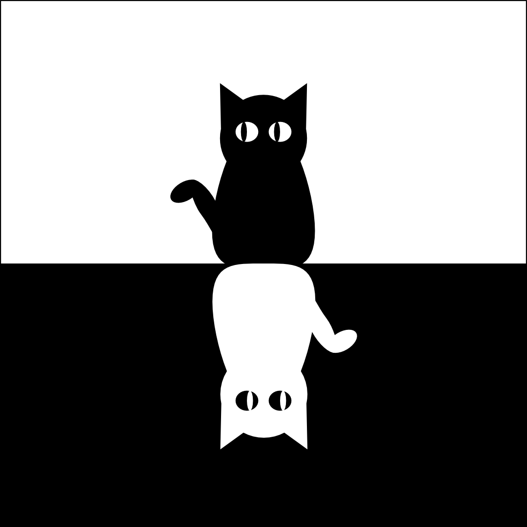 MagikChanceArt's tweet image. I've been doing alot of pixel art and digital sketching lately, but I haven't done any vector art for a while.

So here's a void kitty and friend!

(Also, the cats are, in fact, the same size. I double checked to be sure.)

#vectorart #voidkitty