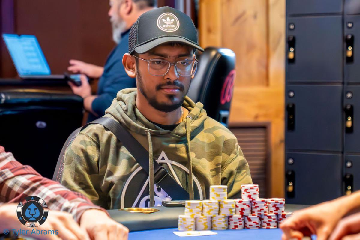 MSPT (@msptpoker) on Twitter photo Rahul Lal Eliminated in 4th Place ($54,779)
msptpoker.com/Pages/LiveRepo…
$1,110 Colorado Poker State Championship Main Event <a href="/ballysbhpoker/">Bally's Black Hawk Poker</a>
Live Updates: msptpoker.com/Pages/LiveRepo… Rahul Lal Eliminated in 4th Place ($54,779)
msptpoker.com/Pages/LiveRepo…
$1,110 Colorado Poker State Championship Main Event <a href="/ballysbhpoker/">Bally's Black Hawk Poker</a>
Live Updates: msptpoker.com/Pages/LiveRepo…