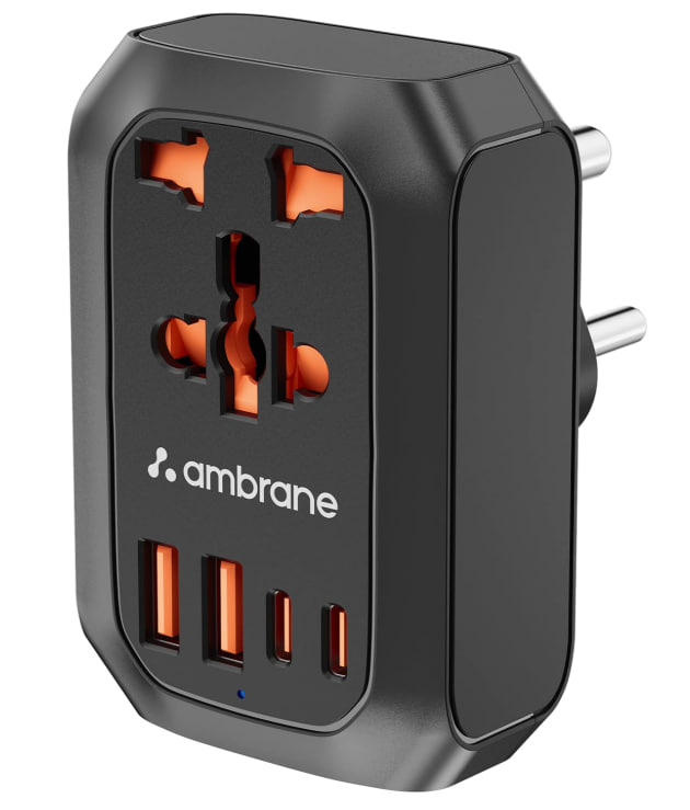 GrabOnIn's tweet image. 🔌 Ambrane 5-in-1 MultiPort Adapter with AC Socket @ ₹849! 🤩✨
One adapter, endless connectivity 🙌

🛒 Grab it now 👉 amzn.to/4ldZprb

#TechEssentials #Ambrane #MultiPortAdapter #GadgetDeals #SmartBuy #GrabOn #DealAlert #StayConnected #TravelGear #DailySteal